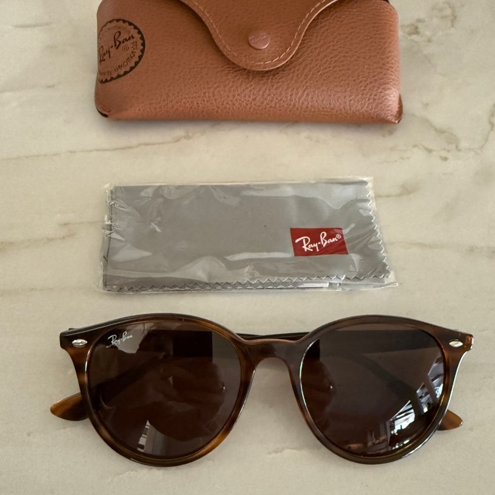 Ray-Ban Brown Sunglasses with Case
